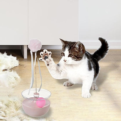 😸 Irregular Rotating Interactive  Cat Self Play Wand 💕
