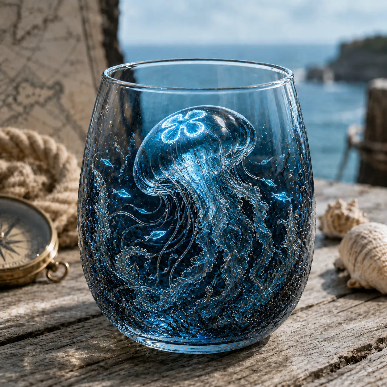 🌊Release The Kraken Pirate Glass Collection