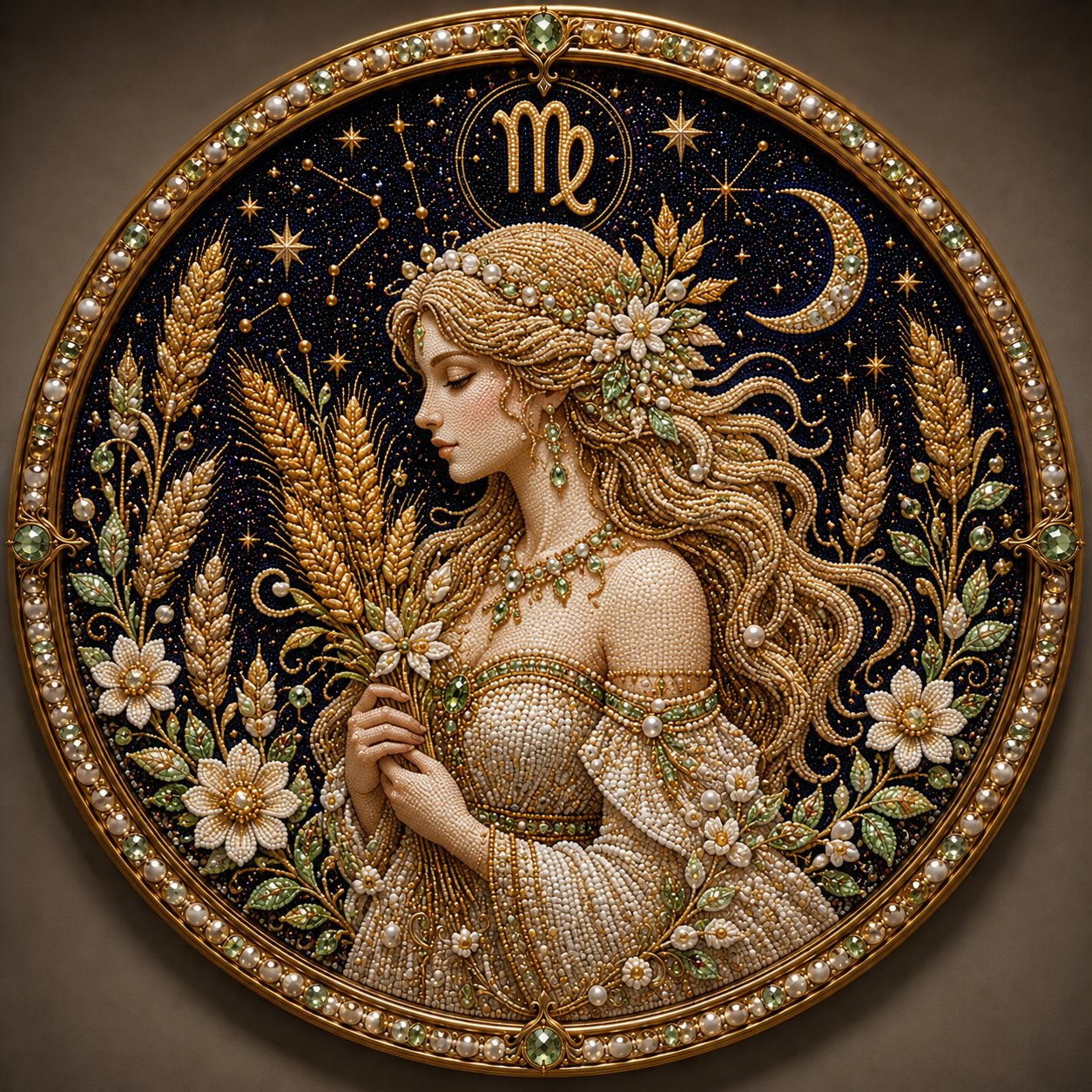 ♈12 Zodiac Signs Pearl Art Kit 🌙Buy 2+ Get Free Shipping