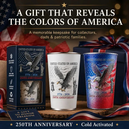 🔥Summer Sale 49% OFF🔥 🦅USA 250th Anniversary Color Changing Cup 🎉