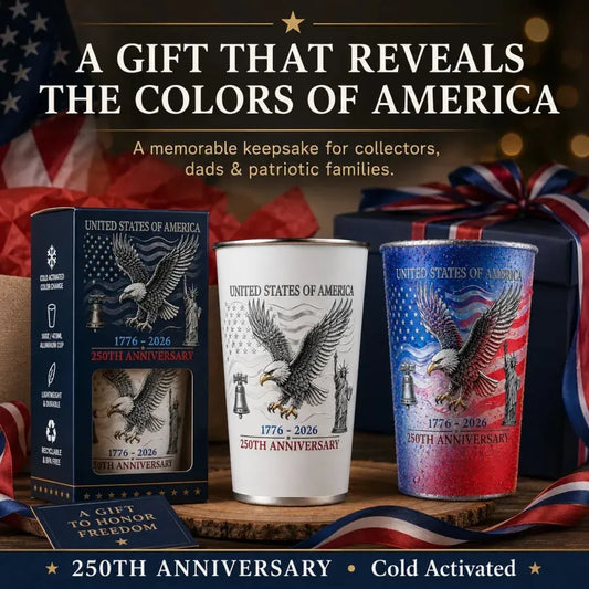 🔥Summer Sale 49% OFF🔥 🦅USA 250th Anniversary Color Changing Cup 🎉