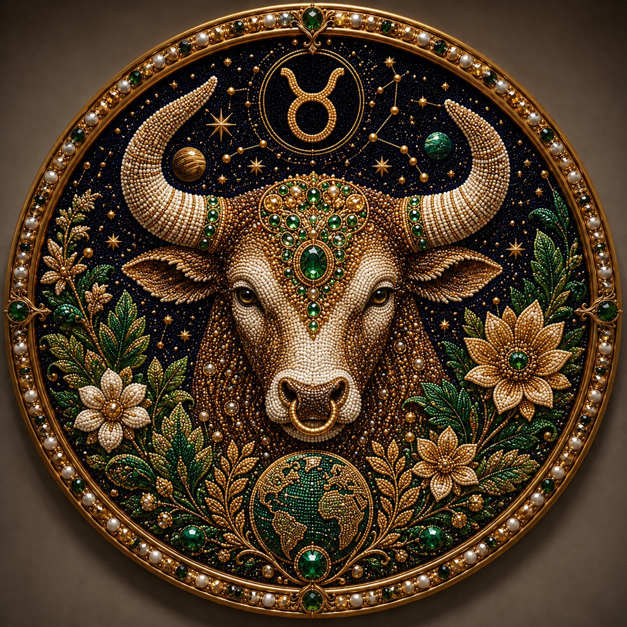 ♈12 Zodiac Signs Pearl Art Kit 🌙Buy 2+ Get Free Shipping