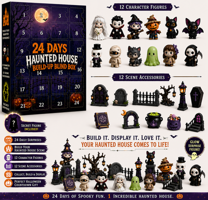 🔥🔥 Limited 50% OFF | Build Your Own Spooky Haunted House 👻 DIY Halloween Decor Kit for Endless Halloween Fun