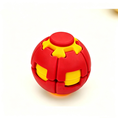 Magic Squishy Spinning Ball – Press-to-Spin Pocket Fidget Toy