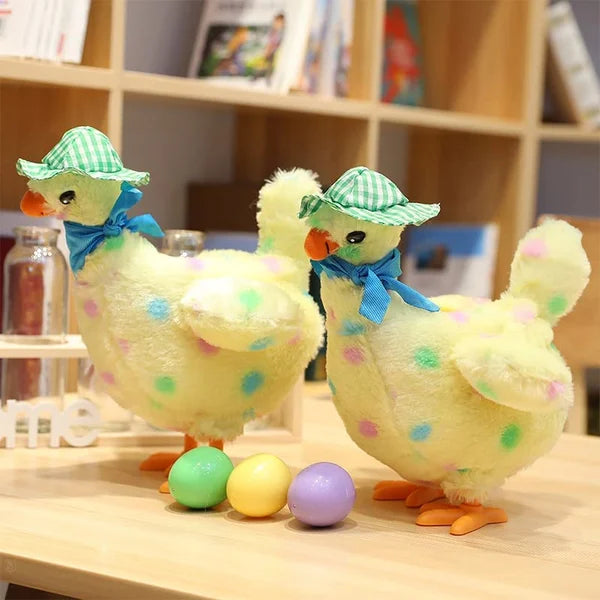 🎅Christmas Hot sale -🎁 Electric crazy plush chicken
