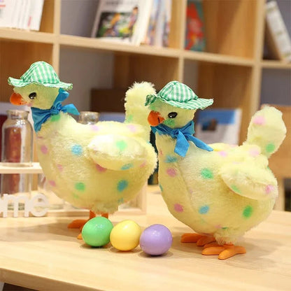 🎅Christmas Hot sale -🎁 Electric crazy plush chicken