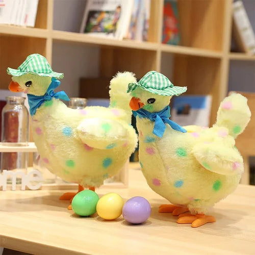 🎅Christmas Hot sale -🎁 Electric crazy plush chicken