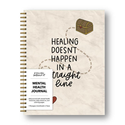 Straight Line Mental Health Journal❤BUY 2 FREE SHIPPING