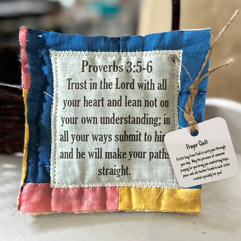 💖🎁2026 Mother's Day Gifts 50% Off--✝️Prayer Quilt with cross inside🥰