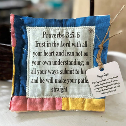 💖🎁2026 Mother's Day Gifts 50% Off--✝️Prayer Quilt with cross inside🥰