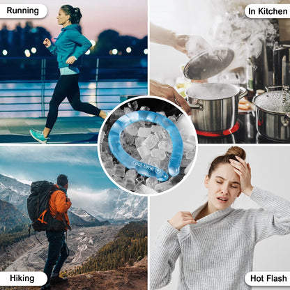 💥2025 New Products❄️Wearable Cooling Neck Wraps for Summer Heat