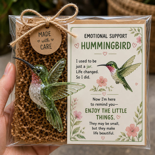 Emotional Support Glass Animal Gift – A Little Reminder You Matter.