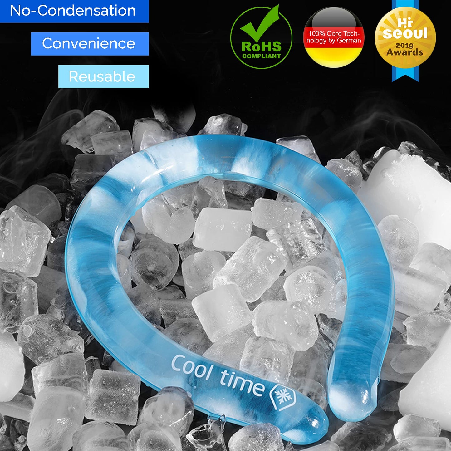 💥2025 New Products❄️Wearable Cooling Neck Wraps for Summer Heat