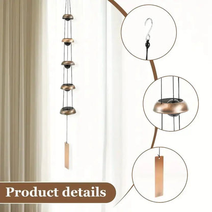 Metal Pagoda Wind Chimes for Outside