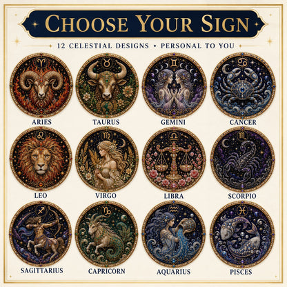 ♈12 Zodiac Signs Pearl Art Kit 🌙Buy 2+ Get Free Shipping