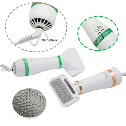 🐶Brushy Air: 2 In 1 Dog Dryer（Send universal conversion head）