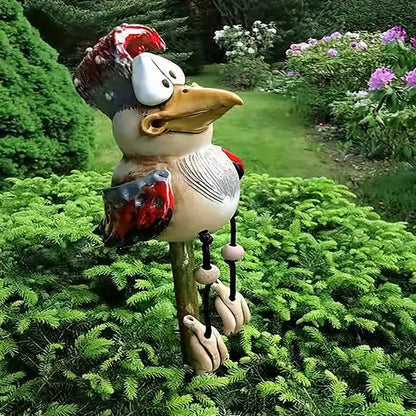 🔥HOT SALE - 49% OFF - 🐓Funny Chicken Fence Decoration Statues