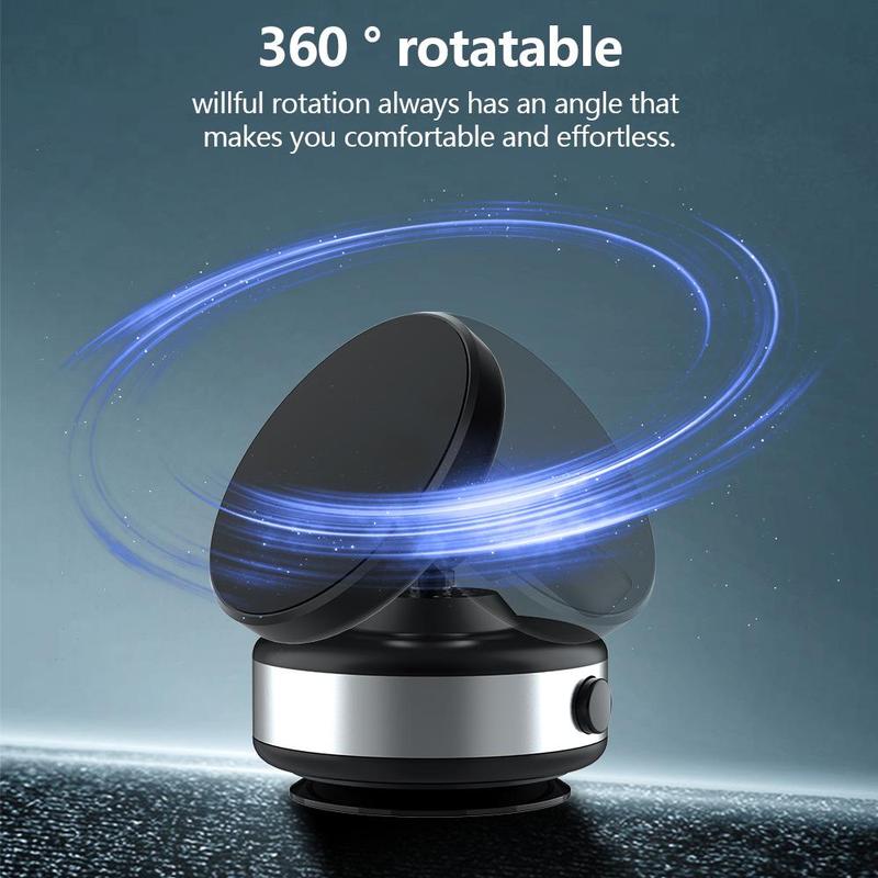 🔥Hot Sale 49% — Car Electric Suction Cup Vacuum Magnetic Phone Holder