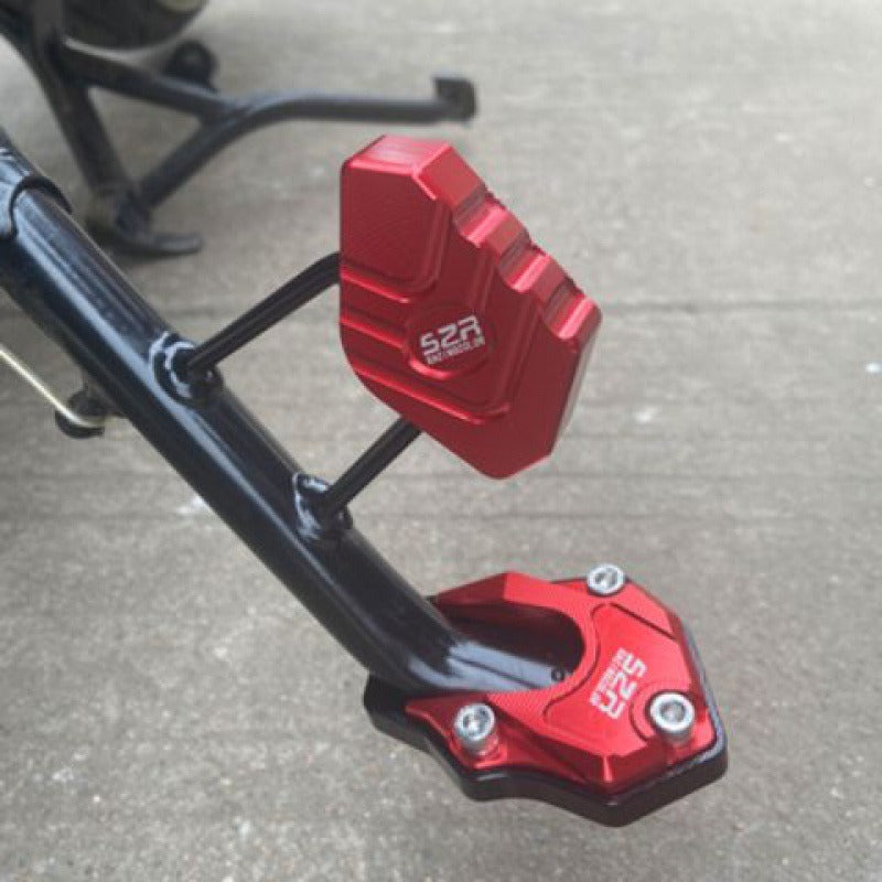Motorcycle Support Frame Stainless Steel Alloy Foot Pads