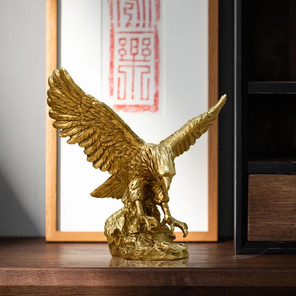 🦅 HOT SALE 49% OFF🔥The perfect memorial gift - Brave Eagle Soaring Statue🦅