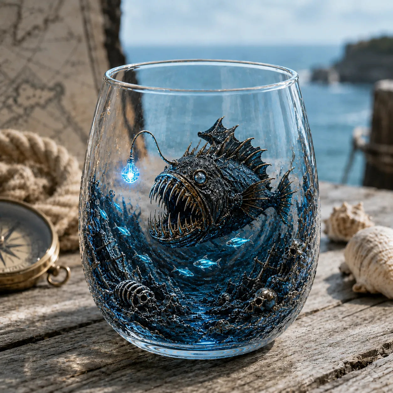 🌊Release The Kraken Pirate Glass Collection