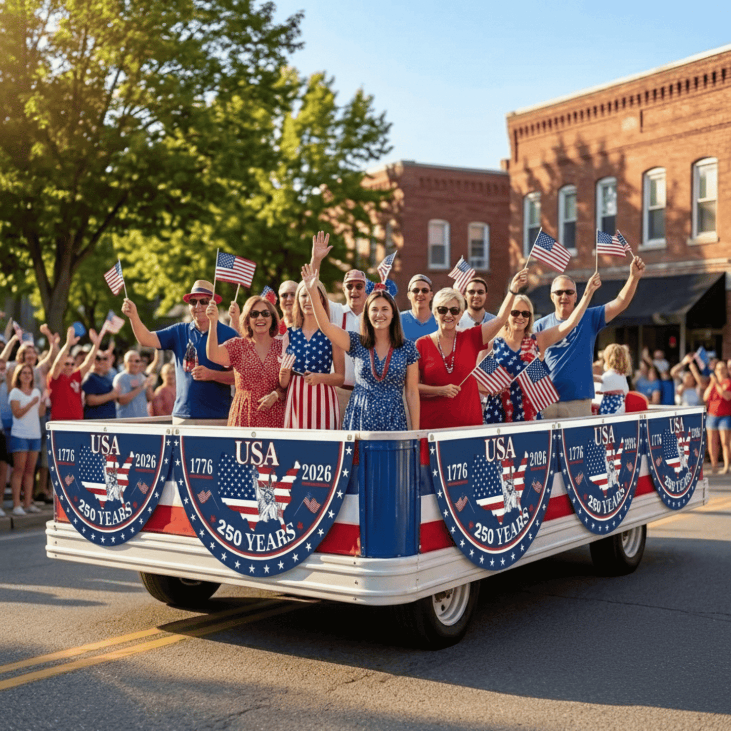 250th Anniversary USA Fan Flag