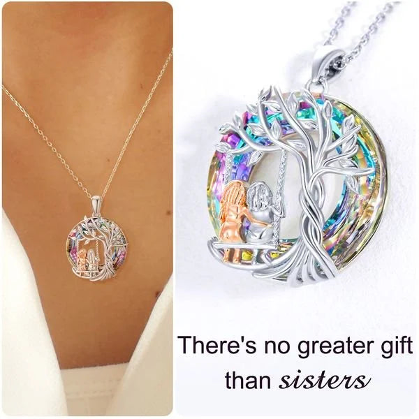 🍀HOT SALE 49% OFF--🎁🌳Tree of Life Sisters Necklace👯