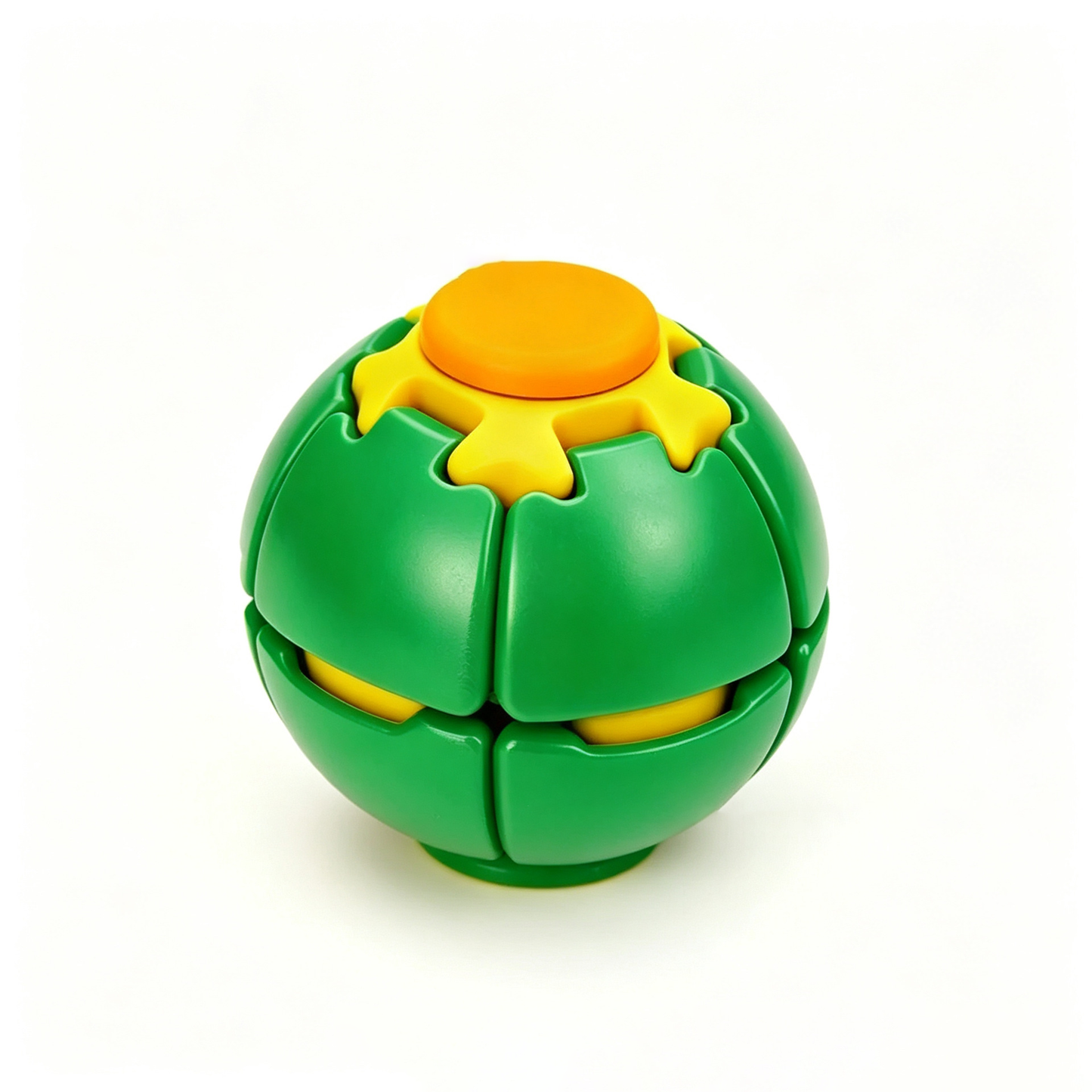 Magic Squishy Spinning Ball – Press-to-Spin Pocket Fidget Toy