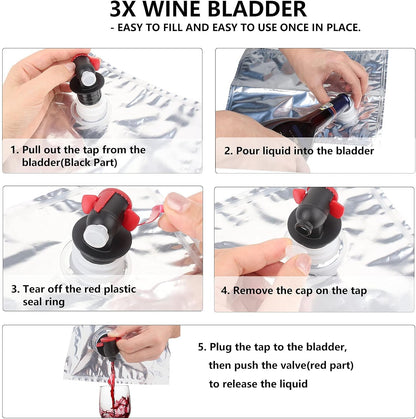 Red Wine Dispenser Tote Bag (Buy 2 Free Shipping)