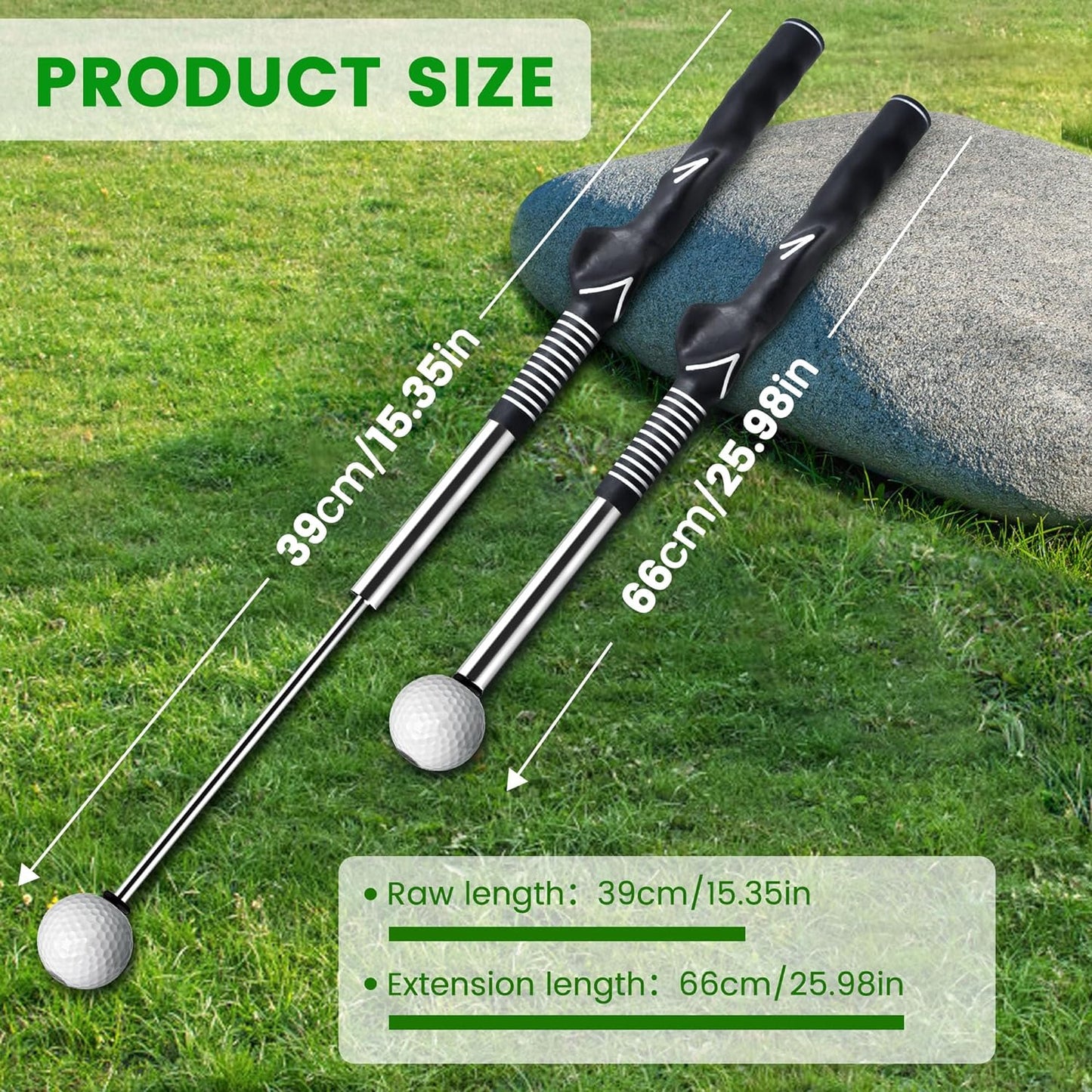 Retractable Golf Swing Training Aid🏌️