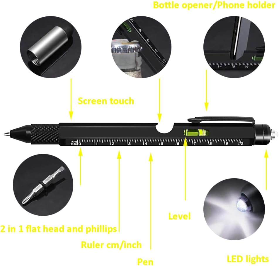 Multi-function 9 in 1 Pen Tool