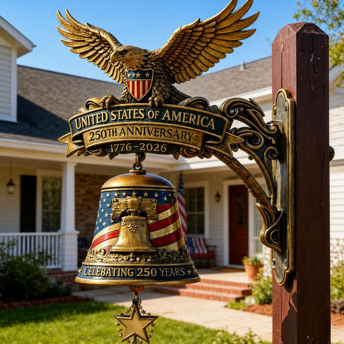 Vintage American Bicentennial Eagle Doorbell 250th Anniversary
