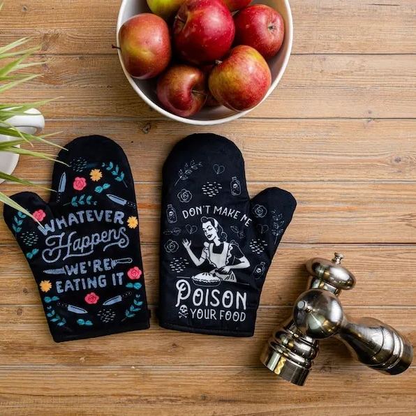 Last day promotion-49%-OFF🔥🔥🔥-Oven Mitt Funny Cooking Baking