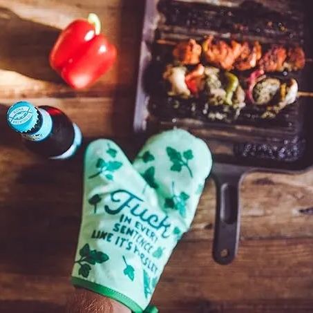 Last day promotion-49%-OFF🔥🔥🔥-Oven Mitt Funny Cooking Baking