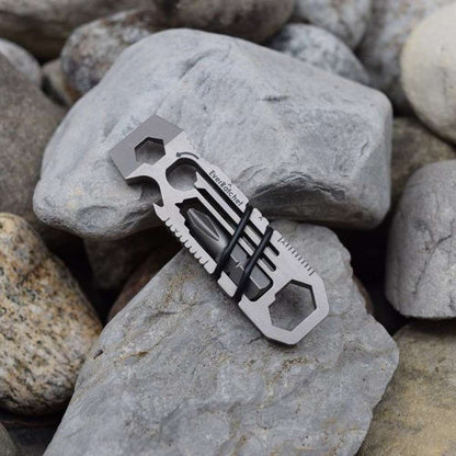 EverRatchet Clip Ratcheting Keychain Multi Tool