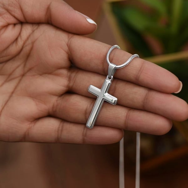 [ALMOST SOLD OUT]❗Grandson, Never Lose Faith - Cross Necklace