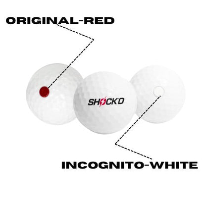 🔥Father's Day Pre Sale 50 OFF% - SHOCK'D Golf Balls - Incognito