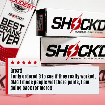 🔥Father's Day Pre Sale 50 OFF% - SHOCK'D Golf Balls - Incognito
