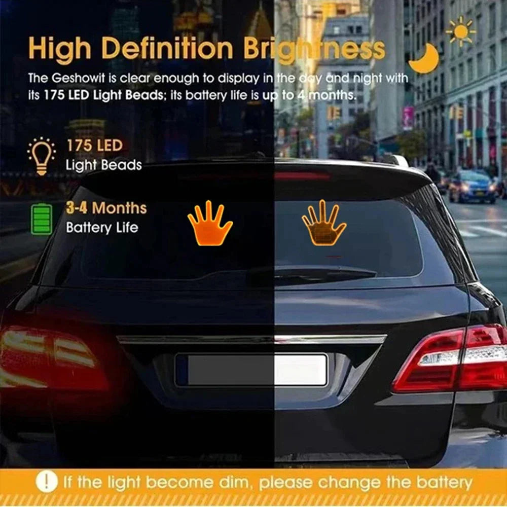 ✨Hot Sale 49% OFF --🤣Car Gesture Decorative Lights