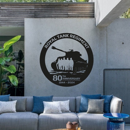 D-Day Landing Beaches 80th anniversary and Battle of Normandy Commemorative Metal Wall Art