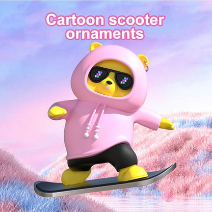 🔥2024 New Car Ornament🎁Skate Lover Bear Car Decor