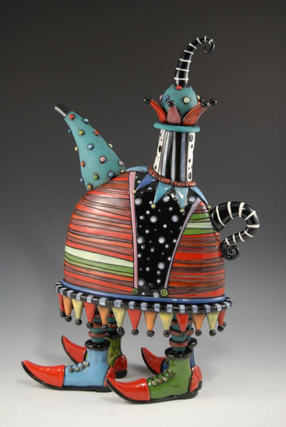 🌈COLORFUL CREATIVE TEAPOT DECORATION ARTWORK