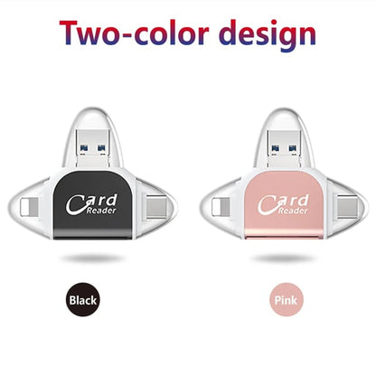 📲Multi-Port 4 in1 Universal SD TF Card Reader