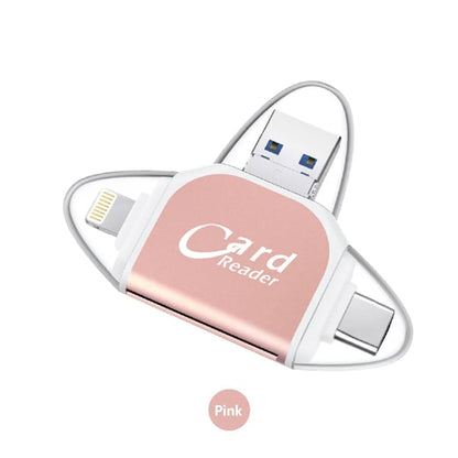 📲Multi-Port 4 in1 Universal SD TF Card Reader