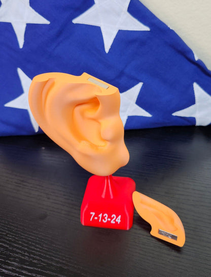 Ear 3D Print - Historical Moment Collectable Commemorative Desk Shelf Accessory