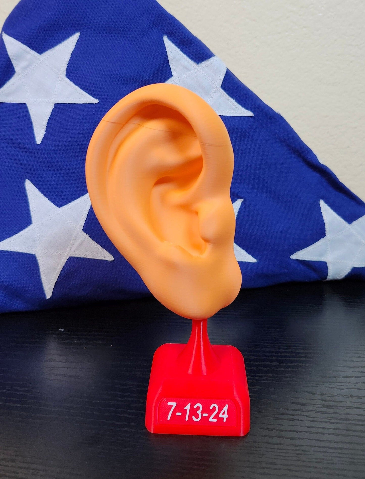Ear 3D Print - Historical Moment Collectable Commemorative Desk Shelf Accessory