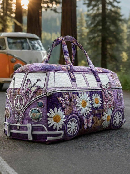 🔥LAST DAY 50% OFF✨Hippie Van Quilted Duffle Bag
