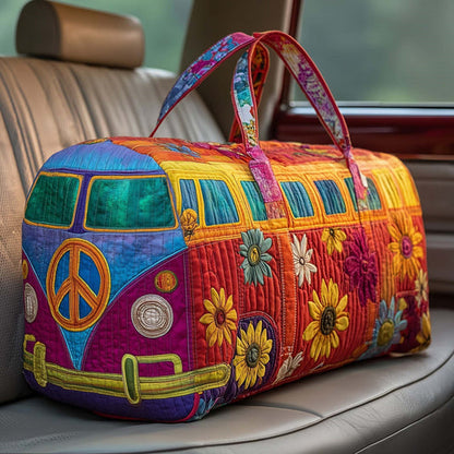 🔥LAST DAY 50% OFF✨Hippie Van Quilted Duffle Bag