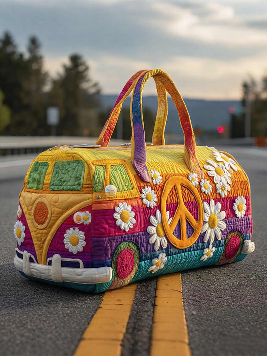 🔥LAST DAY 50% OFF✨Hippie Van Quilted Duffle Bag