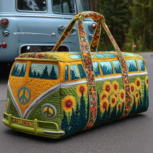 🔥LAST DAY 50% OFF✨Hippie Van Quilted Duffle Bag